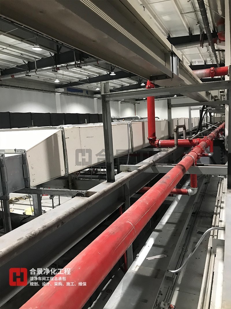 鋰電池無塵車間廠房建設(shè)施工中 鋰電池無塵車間廠房建設(shè)施工中